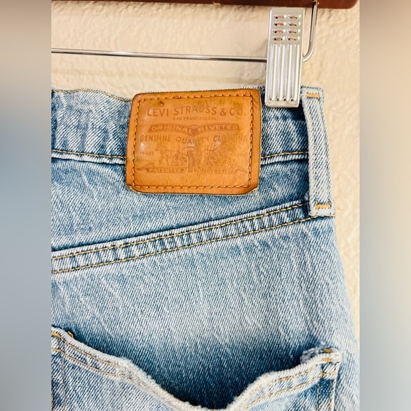 Levi’s 70’s High flare size 25 blue in great condition 100% clean - Picture 9 of 15